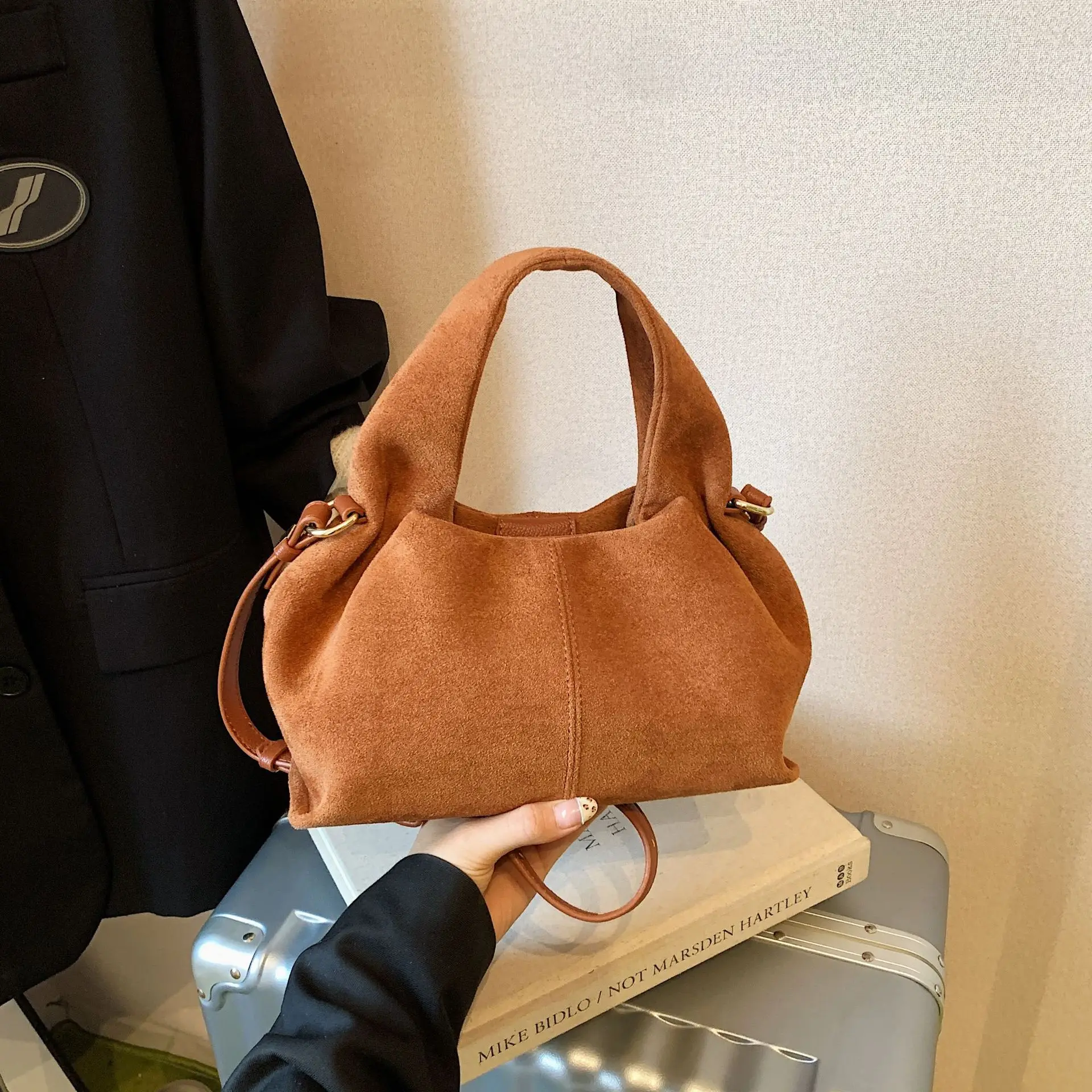 Cloud Bucket Bag, Luxe Top Handle Purse for Women, Spacious Shoulder Crossbody, Minimalist Day to Night Tote, Textured Sling Bag
Cloud Bucket Bag, Luxe Top Handle Purse for Women, Spacious Shoulder Crossbody, Minimalist Day to Night Tote, Textured Sling Bag