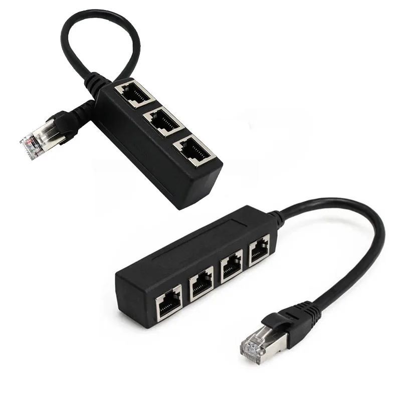 1PCS RJ45 Splitter LAN Ethernet Network RJ45 Connector Extender Adapter Cable for Networking Extension 1 Male To 3/4 Female
1PCS RJ45 Splitter LAN Ethernet Network RJ45 Connector Extender Adapter Cable for Networking Extension 1 Male To 3/4 Female
