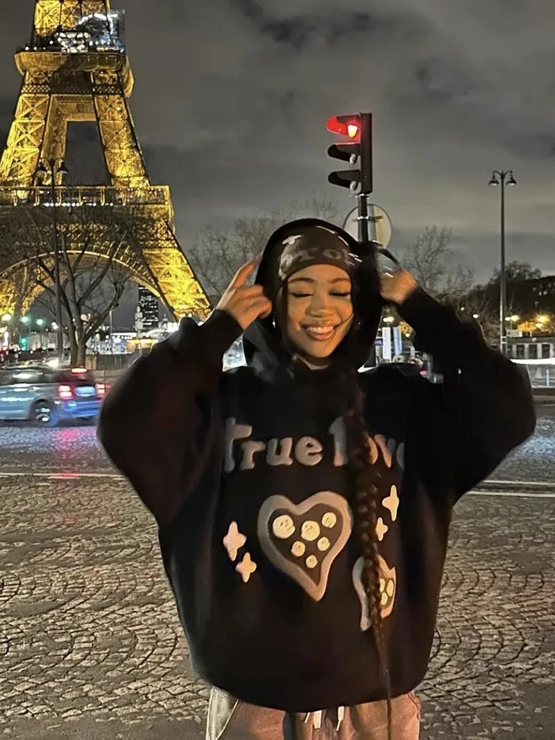 Свободная бархатная толстовка с 3D-пенопластовым принтом CPFM KANYE Love 2021, WY1097
Свободная бархатная толстовка с 3D-пенопластовым принтом CPFM KANYE Love 2021, WY1097
