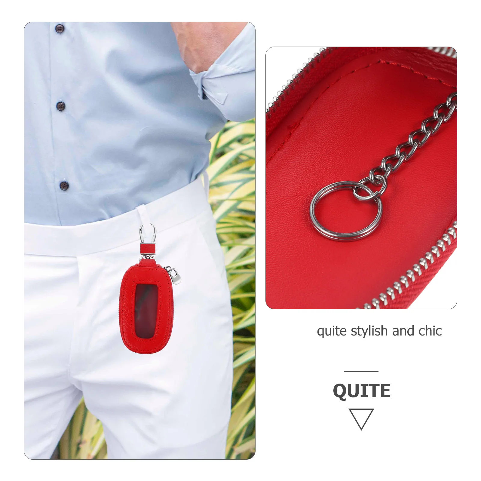 Key Case Car Key Bag Holder Stylish Durable Premium Material Protect Keys Loss Dust Scratch Hanging Clasp Convenient
Key Case Car Key Bag Holder Stylish Durable Premium Material Protect Keys Loss Dust Scratch Hanging Clasp Convenient