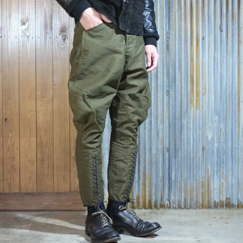 Ретро-брюки из хлопка цвета хаки, улучшенная модель American Knight, модные, свободного кроя, со средней посадкой, длиной 7/8
Ретро-брюки из хлопка цвета хаки, улучшенная модель American Knight, модные, свободного кроя, со средней посадкой, длиной 7/8