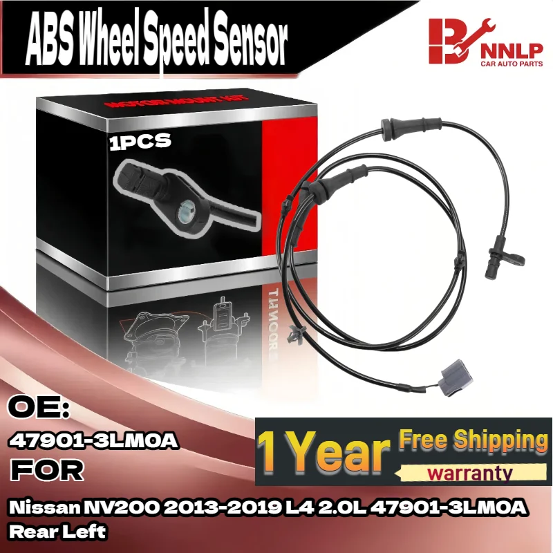 Датчик скорости колеса ABS для Nissan NV200 2013-2019 L4 2.0L 47901-3LM0A задний левый
Датчик скорости колеса ABS для Nissan NV200 2013-2019 L4 2.0L 47901-3LM0A задний левый