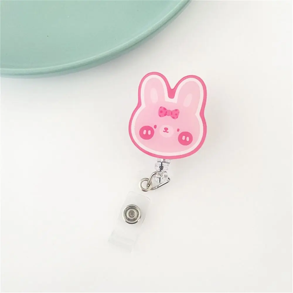 Name Tag Cartoon Rabbit Work Card Clip Bear Students Name Card Holder ID Card Clips Retractable Badge Reel Nurse Badge Holder
Name Tag Cartoon Rabbit Work Card Clip Bear Students Name Card Holder ID Card Clips Retractable Badge Reel Nurse Badge Holder