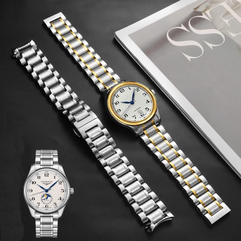 Ремешок для часов CICIDD из нержавеющей стали подходит для Longines серии L2, L4, аксессуары с застежкой-бабочкой, цепочки для часов для мужчин и женщин
Ремешок для часов CICIDD из нержавеющей стали подходит для Longines серии L2, L4, аксессуары с застежкой-бабочкой, цепочки для часов для мужчин и женщин