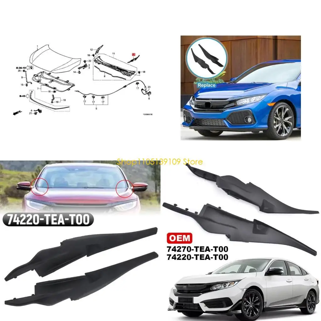 P5ED Plastic Rain Guard Deflectors Protectors 74270-TEA-T00 74220-TEA-T00 For Vehicle
P5ED Plastic Rain Guard Deflectors Protectors 74270-TEA-T00 74220-TEA-T00 For Vehicle