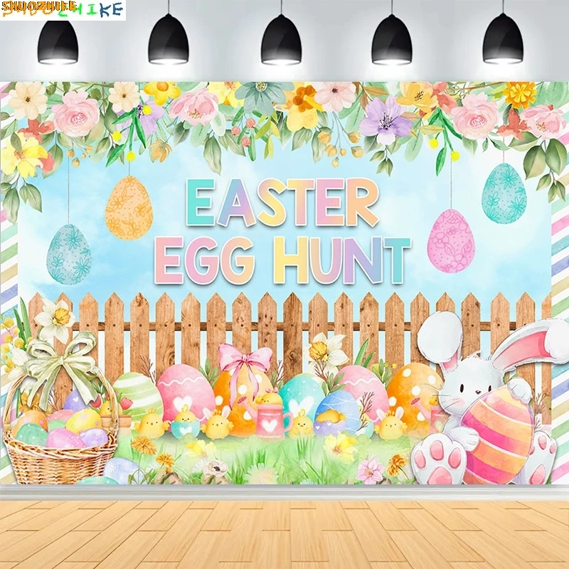 Easter Bunny Rabbit Photography Backdrops Pink Floral Baby Shower Girl Boy Birthday Party Decor Photo Studio Background XZ-01
Easter Bunny Rabbit Photography Backdrops Pink Floral Baby Shower Girl Boy Birthday Party Decor Photo Studio Background XZ-01