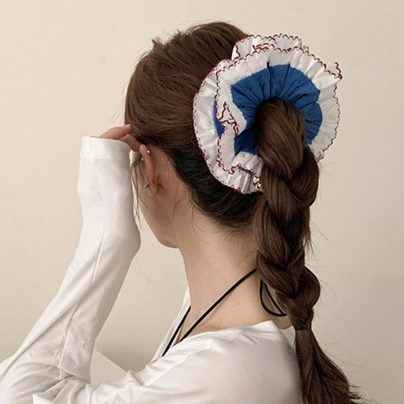 Double Layer Lace Trim Hair Scrunchies for Adult Teens Oversized Scrunchy Ponytail Holder Elastic Hairband All Matching
Double Layer Lace Trim Hair Scrunchies for Adult Teens Oversized Scrunchy Ponytail Holder Elastic Hairband All Matching