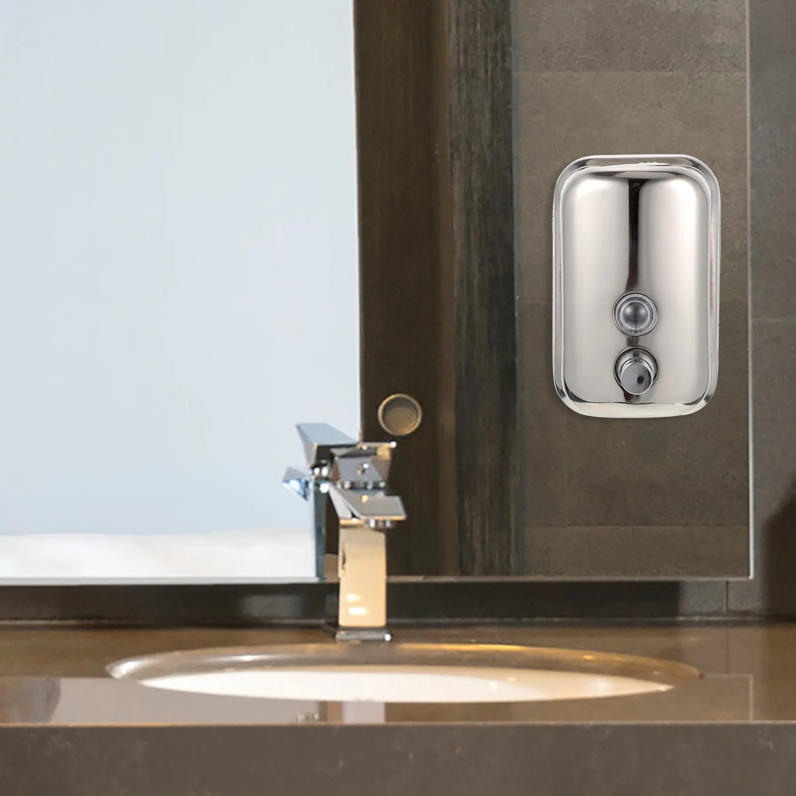 Набор из 1 дозатора для мыла настенного крепления, премиум-класса, металлический, с современным дизайном, для шампуня и лосьона, для дома и ванной комнаты
Набор из 1 дозатора для мыла настенного крепления, премиум-класса, металлический, с современным дизайном, для шампуня и лосьона, для дома и ванной комнаты