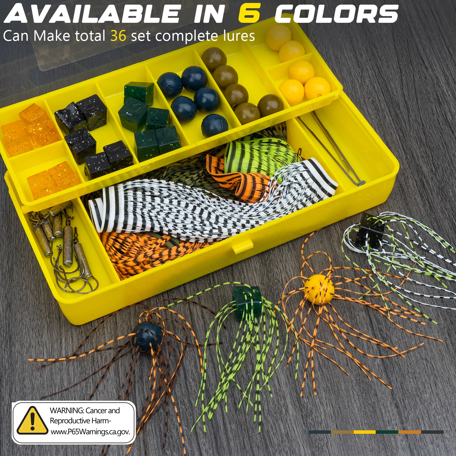 Handmade Soft Dice Fishing Lures Kit with Tentacles Slow Sinking DIY Soft Plastic Baits for Bass Drop Shot Weightless Rig
Handmade Soft Dice Fishing Lures Kit with Tentacles Slow Sinking DIY Soft Plastic Baits for Bass Drop Shot Weightless Rig