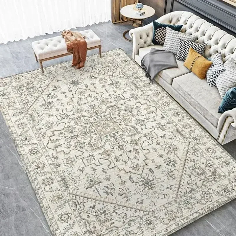 Luxury Bohemian Pattern Carpet Living Room Decoration Coffee Table Large Area Rug Bedroom Bedside Home Hotel Lobby Non Slip Mat
Luxury Bohemian Pattern Carpet Living Room Decoration Coffee Table Large Area Rug Bedroom Bedside Home Hotel Lobby Non Slip Mat