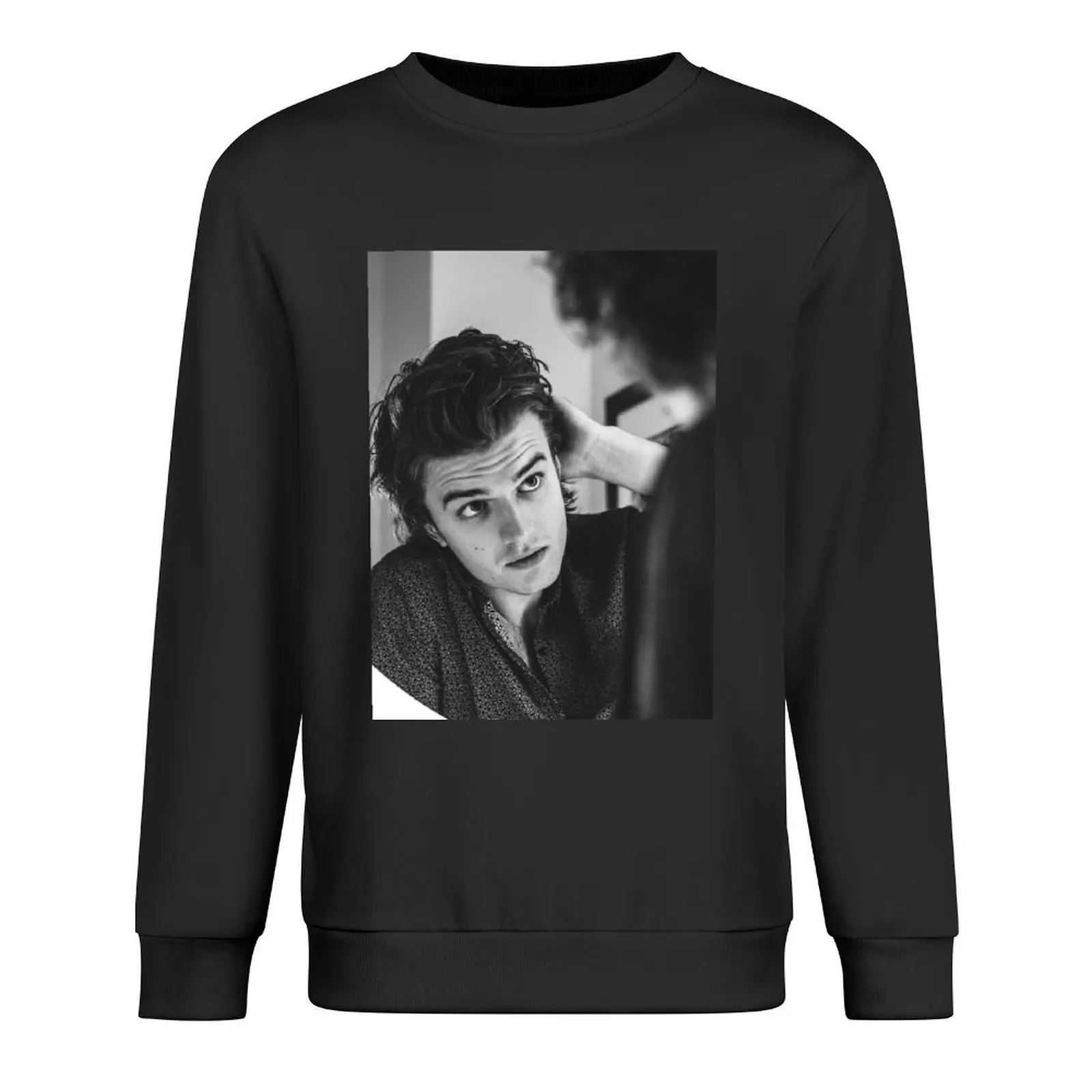 Joe Keery Pullover men's sweat-shirt set autumn clothes blouse japanese style hooded sweatshirts
Joe Keery Pullover men's sweat-shirt set autumn clothes blouse japanese style hooded sweatshirts