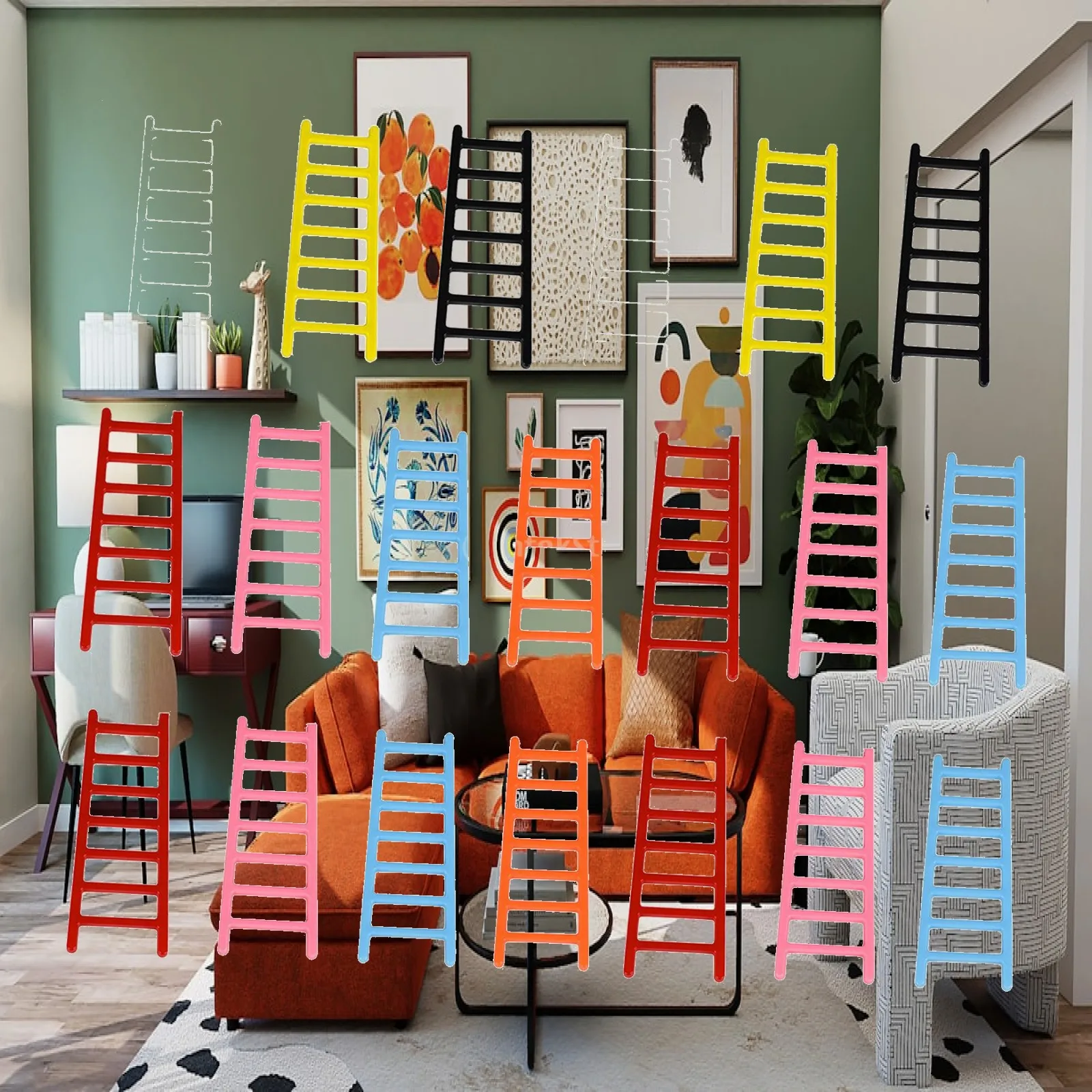 20Pcs Dollhouse Ladder Dollhouse Miniature Furniture for Dollhouse Accessory Decoration
20Pcs Dollhouse Ladder Dollhouse Miniature Furniture for Dollhouse Accessory Decoration