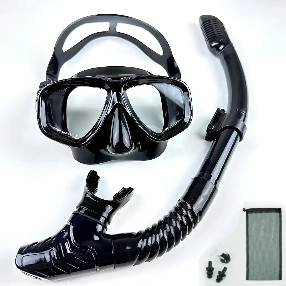 Dual Lens Snorkeling Mask with Breathing Tube, Adult 18+ Years Silicone Skirt Scuba Diving Goggles Set (Free Nose Clip Included)
Dual Lens Snorkeling Mask with Breathing Tube, Adult 18+ Years Silicone Skirt Scuba Diving Goggles Set (Free Nose Clip Included)