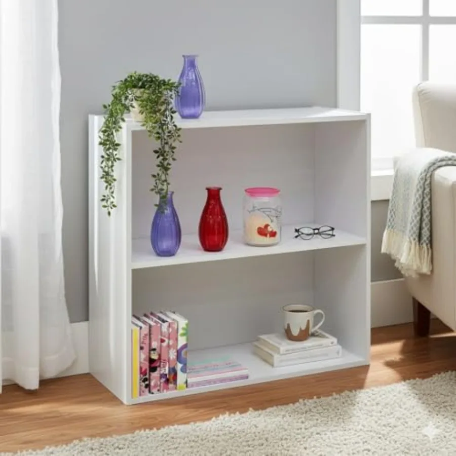 Wood Bookcase Storage Organizer 2 Tier Shelf Wood Shelf for Books and Decor Compact Shelf Storage Organizer for Bedroom Room an
Wood Bookcase Storage Organizer 2 Tier Shelf Wood Shelf for Books and Decor Compact Shelf Storage Organizer for Bedroom Room an
