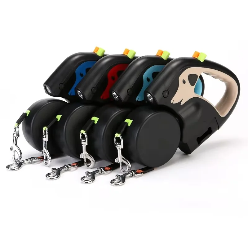 Dropshipping Double Headed Retractable Dog Lead Heavy Duty Reflective Walking Pet Leashes with Flashlight and Poop Bags
Dropshipping Double Headed Retractable Dog Lead Heavy Duty Reflective Walking Pet Leashes with Flashlight and Poop Bags