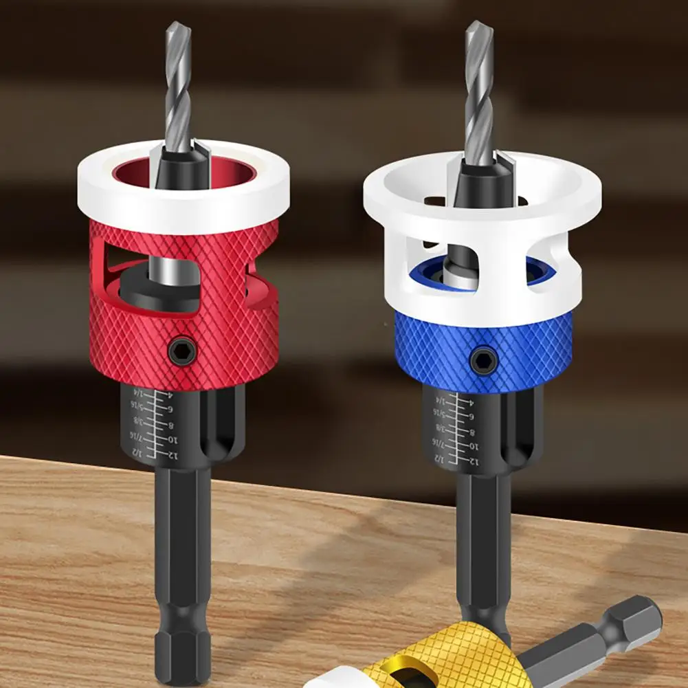 Aluminum Drill Bits Countersink Drill Bits Set with Adjustable Depth Stop Collar Dual-flute Tct Alloy Hole Drills Wrench Storage
Aluminum Drill Bits Countersink Drill Bits Set with Adjustable Depth Stop Collar Dual-flute Tct Alloy Hole Drills Wrench Storage