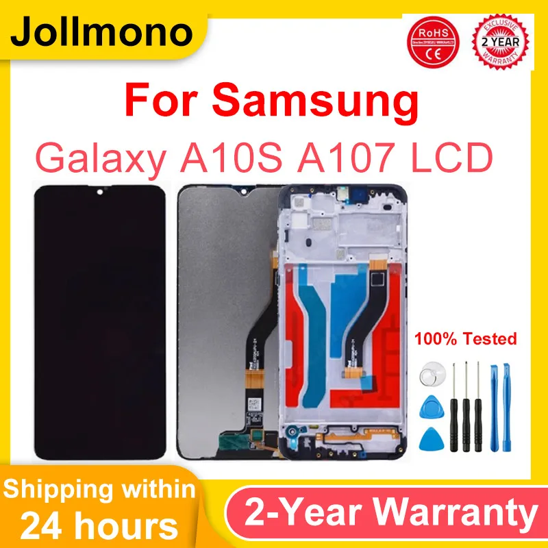 6.2'' A10S Display For Samsung Galaxy A10S A107 LCD A107F A107M LCD Display Touch Screen Digitizer Assembly For Samsung A107 LCD
6.2'' A10S Display For Samsung Galaxy A10S A107 LCD A107F A107M LCD Display Touch Screen Digitizer Assembly For Samsung A107 LCD