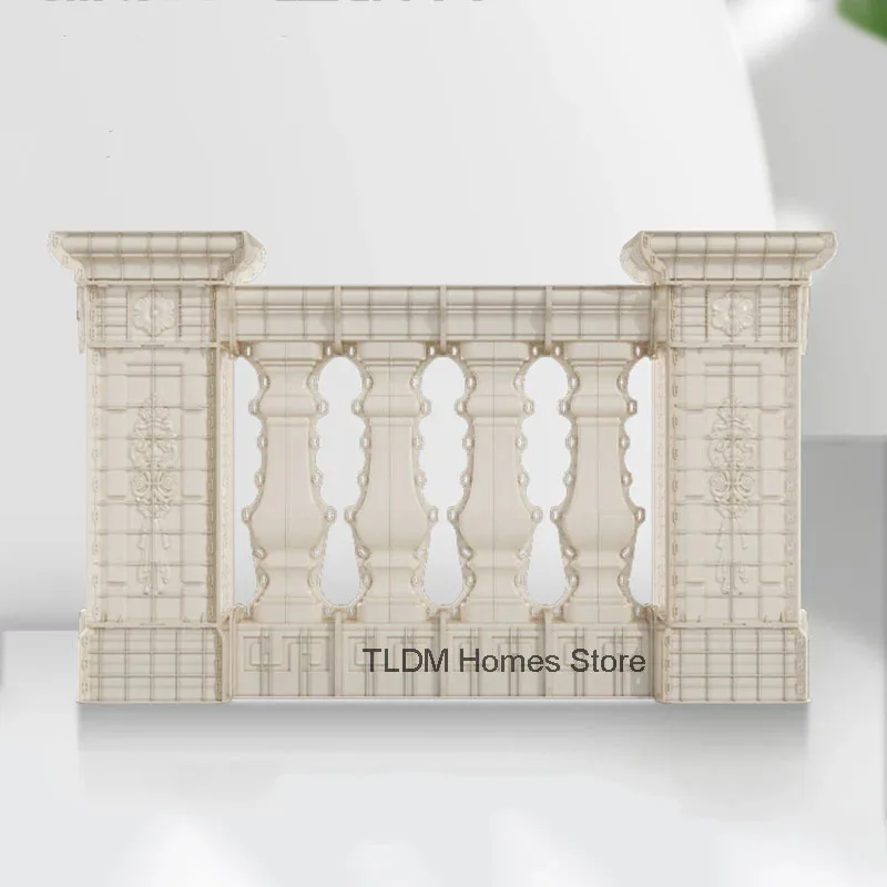 New Thickened Roman Column Railing Mold Garden Buildings Cast-in-place Guardrail Cement Column Reusable Railing Mold for Balcony
New Thickened Roman Column Railing Mold Garden Buildings Cast-in-place Guardrail Cement Column Reusable Railing Mold for Balcony