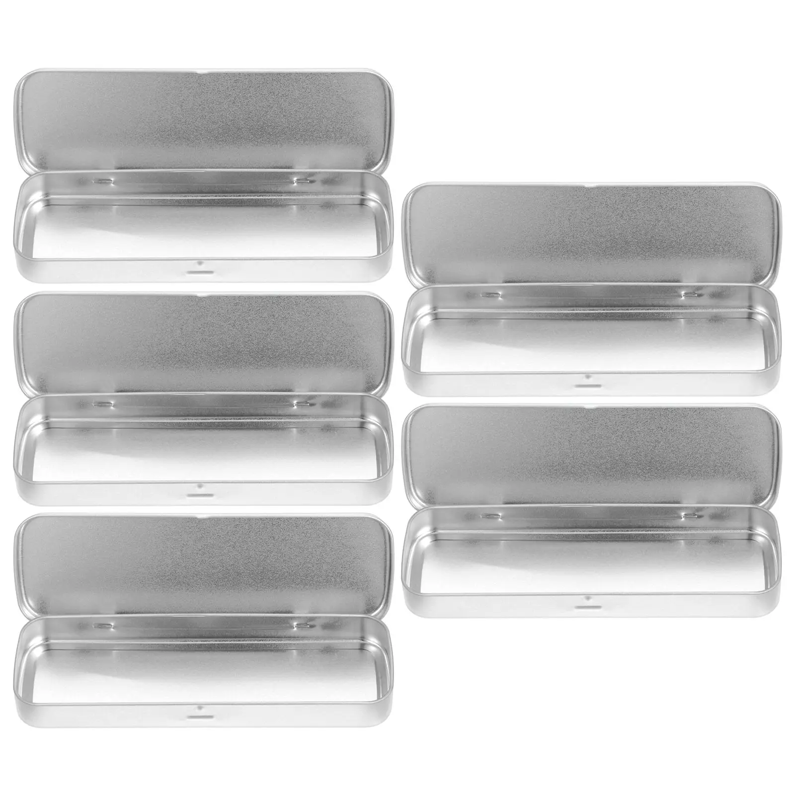 5 Pcs Metal Pencil Boxes Rectangular Single Layer School Supplies Tin Pen Case Vintage Office Stationery Storage
5 Pcs Metal Pencil Boxes Rectangular Single Layer School Supplies Tin Pen Case Vintage Office Stationery Storage