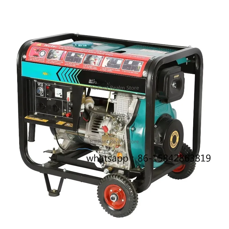 4 Stroke Single Phase Open Frame Generator, Air Cooled Electric Recoil Start Engine
4 Stroke Single Phase Open Frame Generator, Air Cooled Electric Recoil Start Engine