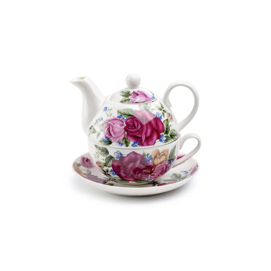 Grace Teaware Rose Garden Fine Porcelain Tea For One Set
Grace Teaware Rose Garden Fine Porcelain Tea For One Set
