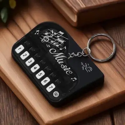 Keyboard Fidget Small Piano Keychain That Plays Music Gift Mini Plastic Instrument Man
Keyboard Fidget Small Piano Keychain That Plays Music Gift Mini Plastic Instrument Man