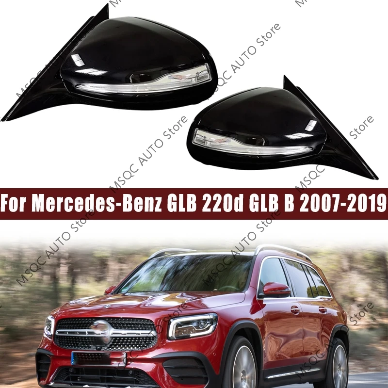 Car Rear View Mirror Assembly Auto Electric Folding Turn Signal Heating Mirror Assy For Mercedes-Benz GLB 220d GLB B 2007-2019
Car Rear View Mirror Assembly Auto Electric Folding Turn Signal Heating Mirror Assy For Mercedes-Benz GLB 220d GLB B 2007-2019