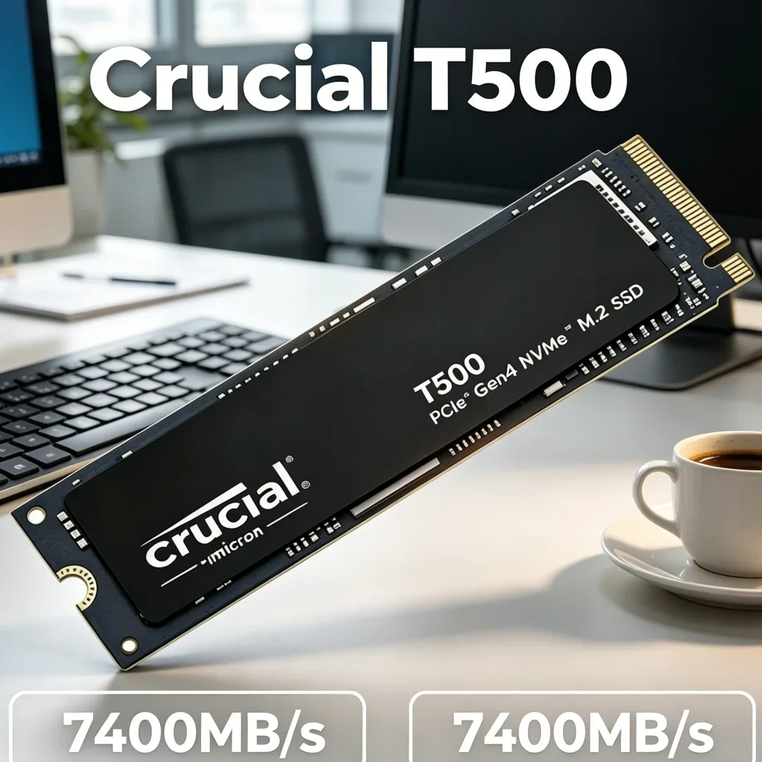 Great Performance Crucial T500 1TB Gen4 NVMe M.2 Gaming SSD 7300MB/s for Laptop PS5 PC OEM Original
Great Performance Crucial T500 1TB Gen4 NVMe M.2 Gaming SSD 7300MB/s for Laptop PS5 PC OEM Original