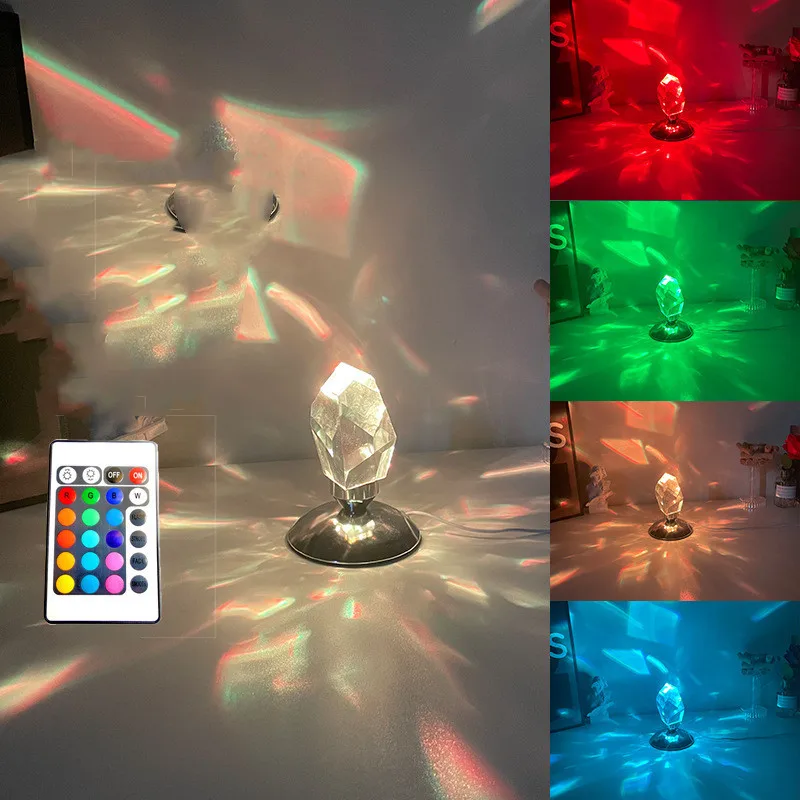 Led Crystal Night Light With Remote Control Bedroom Decor Mood Light Novelty Gift Usb Bedside Romantic Projector Rgb Night Lamp
Led Crystal Night Light With Remote Control Bedroom Decor Mood Light Novelty Gift Usb Bedside Romantic Projector Rgb Night Lamp