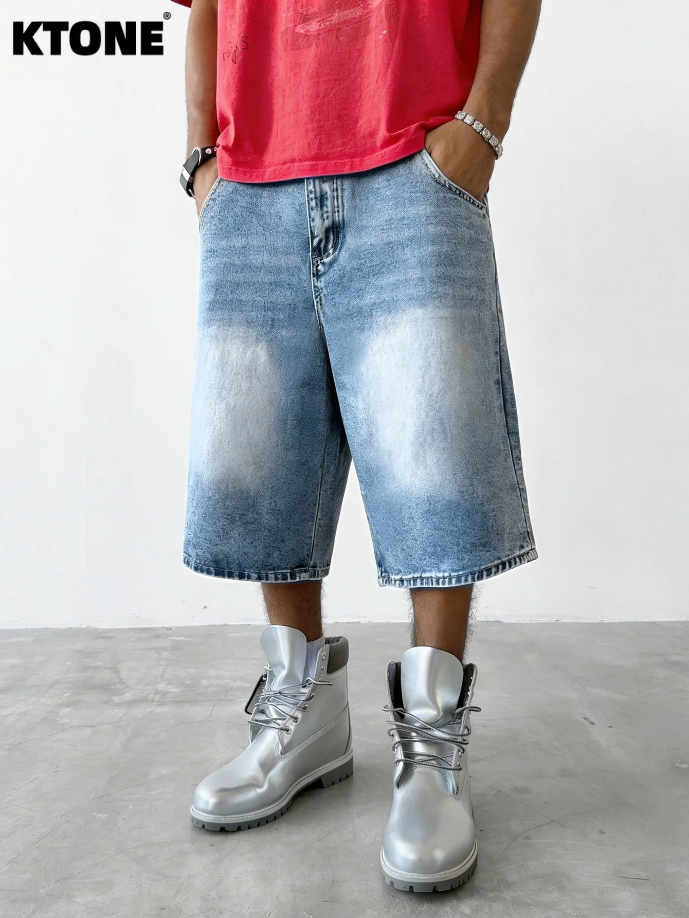 Mens Solid Blue Loose Fit Denim Shorts Non Stretch Casual Jorts Breathable Fabric Daily Outdoor Summer Bottoms
Mens Solid Blue Loose Fit Denim Shorts Non Stretch Casual Jorts Breathable Fabric Daily Outdoor Summer Bottoms