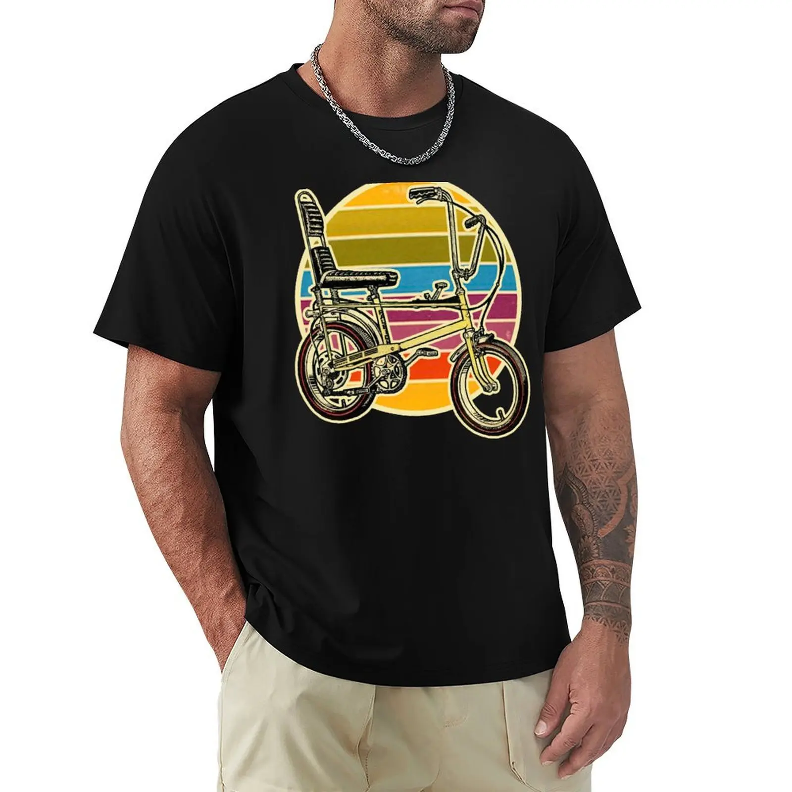 Retro Bicycle - Vintage 70s Banana Seat Bike T-Shirt clothes Man t-shirt mens clothes
Retro Bicycle - Vintage 70s Banana Seat Bike T-Shirt clothes Man t-shirt mens clothes