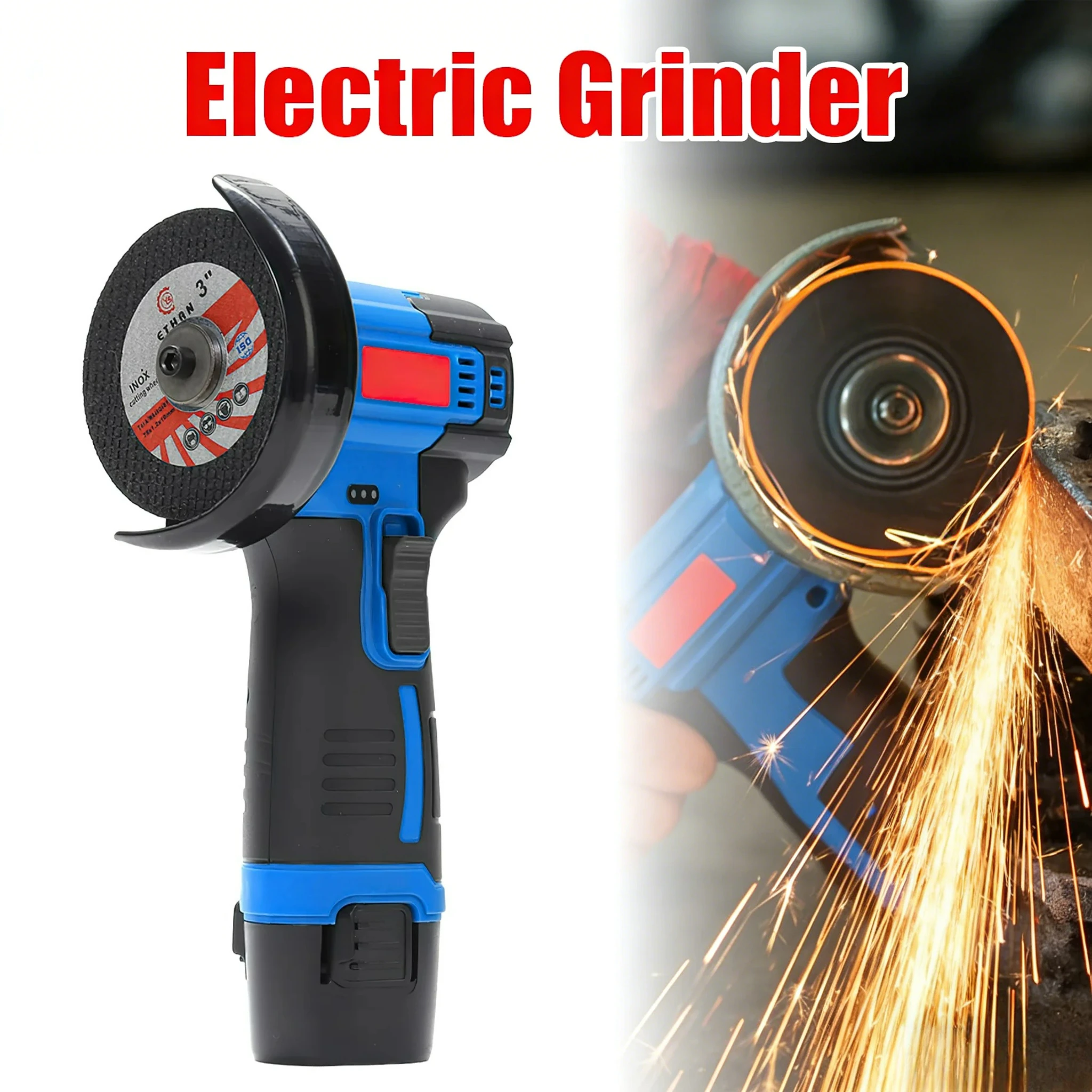 НОВЫЙ 12В литий-ионный мини-углошлифовальный станок, ручной инструмент для шлифовки и полировки, для резки и полировки плитки и металла в быту, прочный
НОВЫЙ 12В литий-ионный мини-углошлифовальный станок, ручной инструмент для шлифовки и полировки, для резки и полировки плитки и металла в быту, прочный