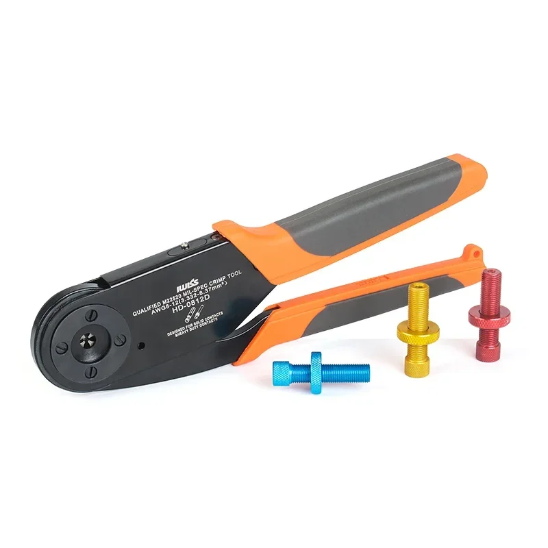 IWISS aviation terminal four point crimping pliers HD2612 heavy-duty connector contact pin crimping pliers M22520/1-01
IWISS aviation terminal four point crimping pliers HD2612 heavy-duty connector contact pin crimping pliers M22520/1-01