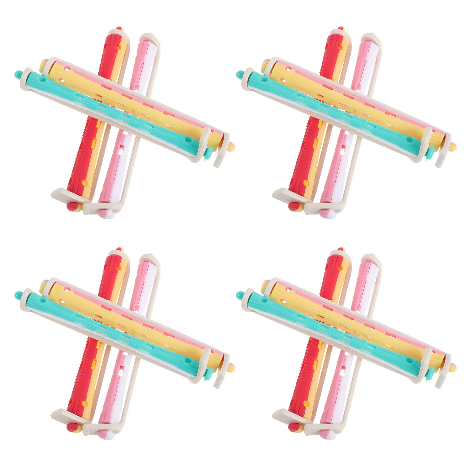 48Pcs Double Color Hollow Perm Rods Hair Curling Rollers with Elastic Band for Cold Perm Styling Short Long Hair Salon Home Use
48Pcs Double Color Hollow Perm Rods Hair Curling Rollers with Elastic Band for Cold Perm Styling Short Long Hair Salon Home Use