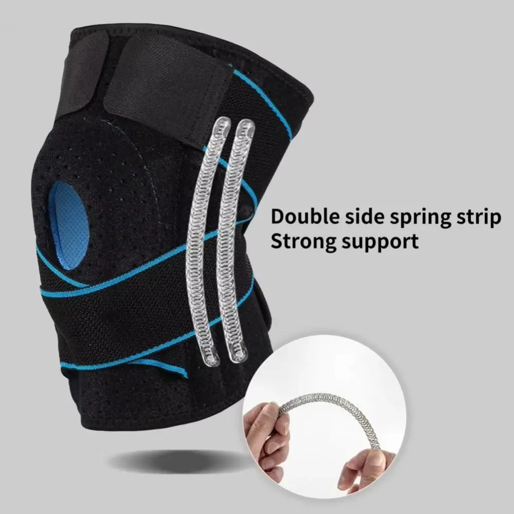Adjustable Strap Compression Knee Brace Pressurized Elastic Side Stabilizers Patellar Tendon Support Joint Support Protector
Adjustable Strap Compression Knee Brace Pressurized Elastic Side Stabilizers Patellar Tendon Support Joint Support Protector