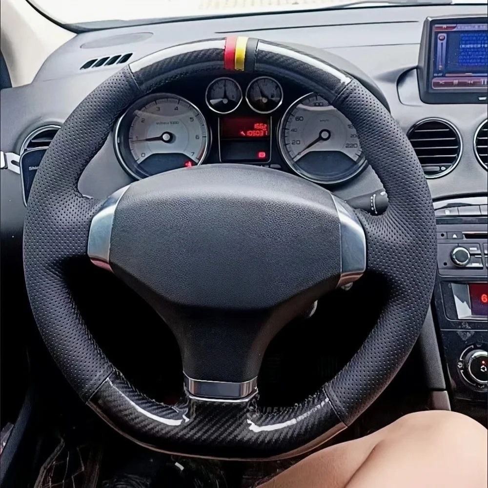Custom Car Steering Wheel Braid Cover Anti Slip And Comfortable 100% Fit For Peugeot 408 2013 Car Products Steering Wrap
Custom Car Steering Wheel Braid Cover Anti Slip And Comfortable 100% Fit For Peugeot 408 2013 Car Products Steering Wrap