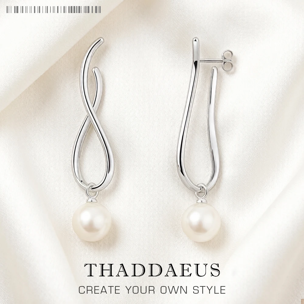 Elegance Earrings Pearl Brand New Fine Jewelry For Women Trendy Gift In Real Sterling Silver 925
Elegance Earrings Pearl Brand New Fine Jewelry For Women Trendy Gift In Real Sterling Silver 925
