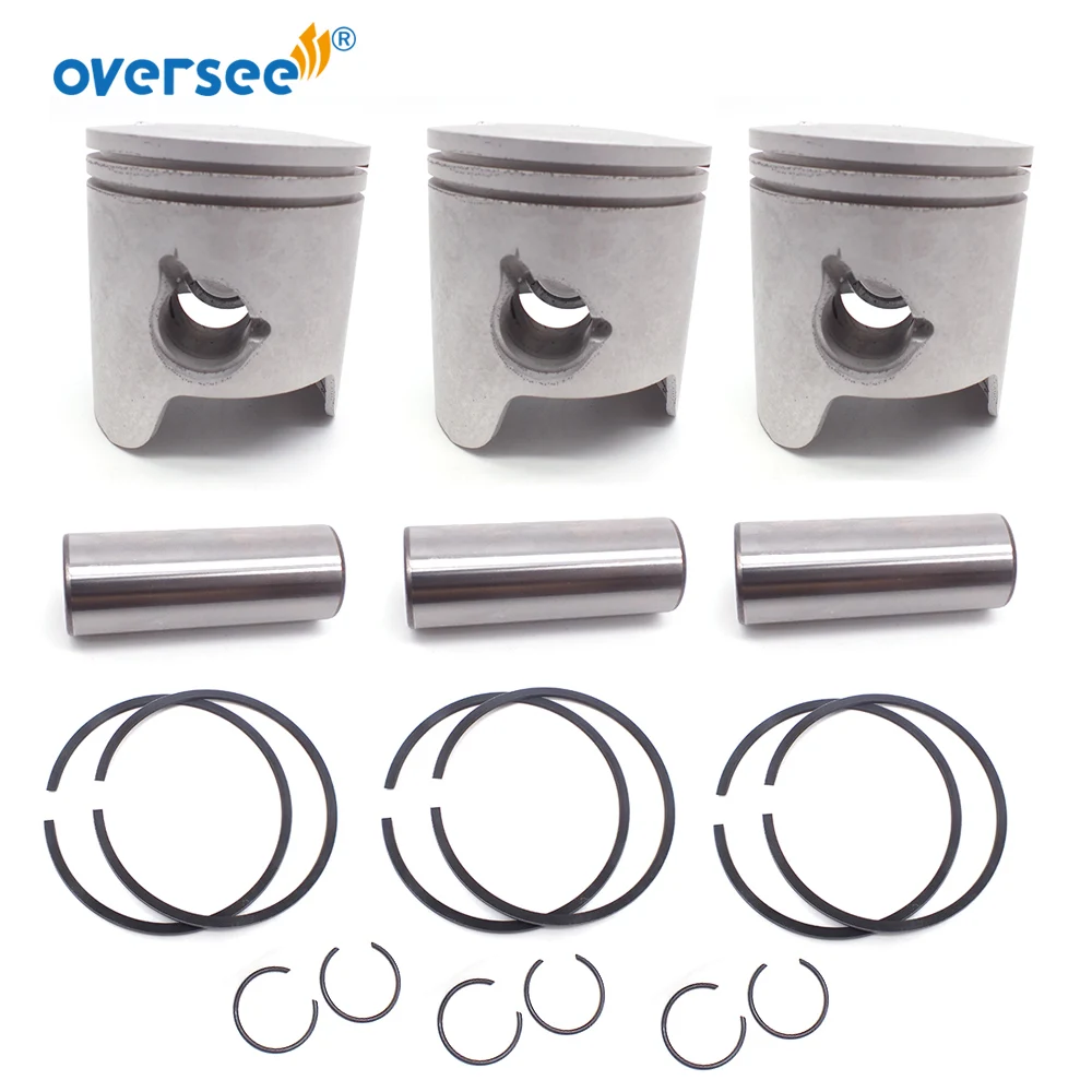 6K5-11636 Piston Set with Rings 6K5-11601-22 +050 For Yamaha Outboard Motor 2T 60HP 3CYL Parsun T60 6K5-11636-03;6H3-11601-22
6K5-11636 Piston Set with Rings 6K5-11601-22 +050 For Yamaha Outboard Motor 2T 60HP 3CYL Parsun T60 6K5-11636-03;6H3-11601-22