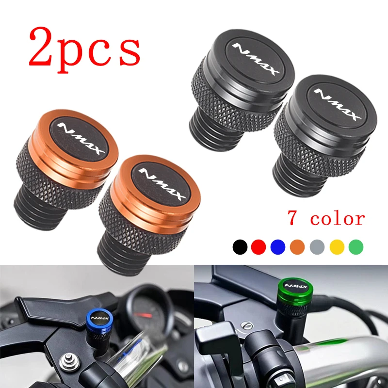 For YAMAHA Nmax N-max 125 155 2017- 2025 Accessories M10*1.25 Motorcycle CNC Aluminum Mirror Hole Plugs Screws Bolts Cover Caps
For YAMAHA Nmax N-max 125 155 2017- 2025 Accessories M10*1.25 Motorcycle CNC Aluminum Mirror Hole Plugs Screws Bolts Cover Caps