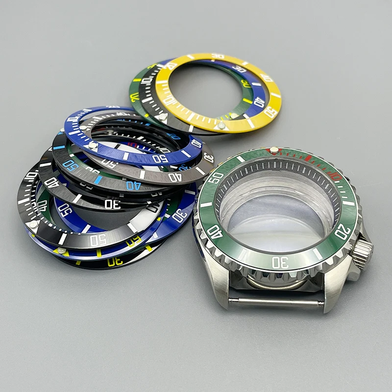 42mm SKX007 Watch Case Dome Sapphire Crystal Glass Fits NH35 NH36 7S 4R35 Movement Ceramic Insert Ring Men's Dive Watch Cases
42mm SKX007 Watch Case Dome Sapphire Crystal Glass Fits NH35 NH36 7S 4R35 Movement Ceramic Insert Ring Men's Dive Watch Cases