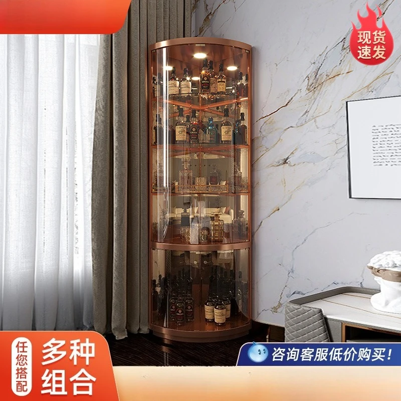 Glass door wine cabinet display cabinet living room wine rack Internet celebrity small high-end light luxury modern home against
Glass door wine cabinet display cabinet living room wine rack Internet celebrity small high-end light luxury modern home against