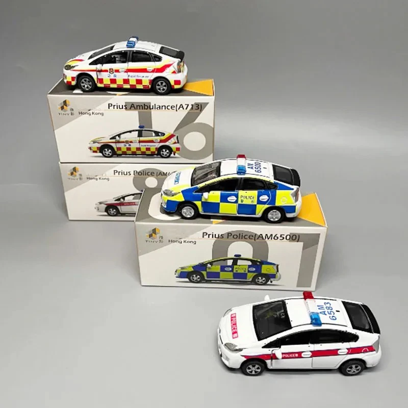 Hong Kong TINY 1:64 Prius AM6500/AM6583 Police A713 Ambulance Alloy Car Model Doors Can Be Opened Holiday Gifts Toys
Hong Kong TINY 1:64 Prius AM6500/AM6583 Police A713 Ambulance Alloy Car Model Doors Can Be Opened Holiday Gifts Toys