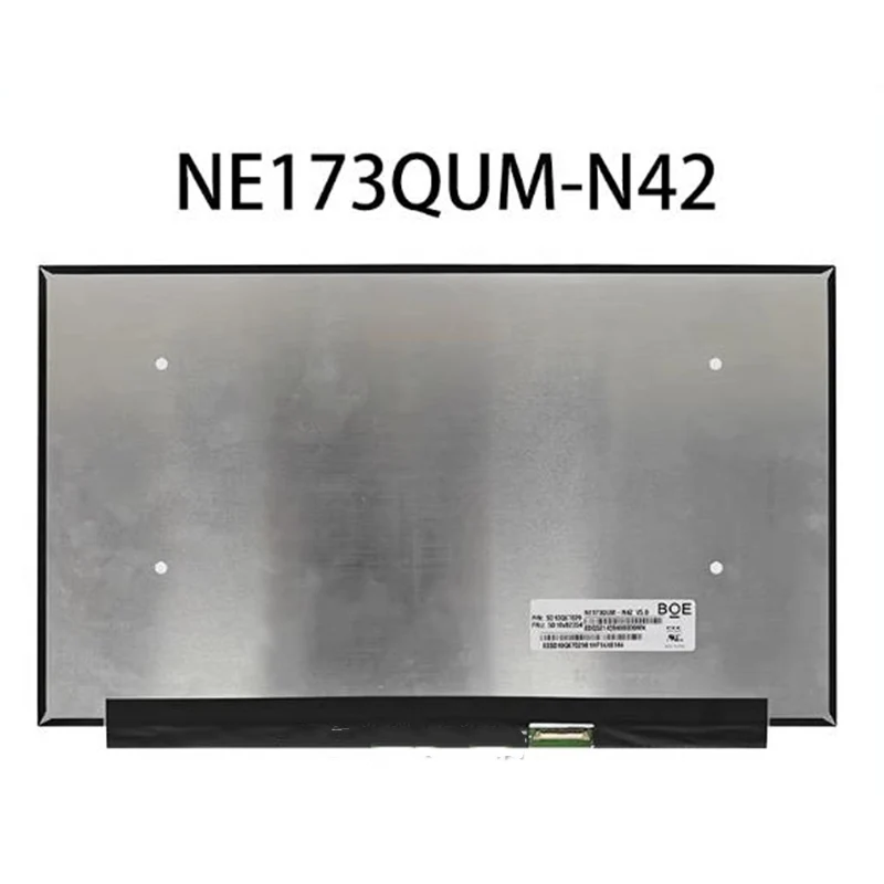 17,3-дюймовый ЖК-дисплей 4K, подходящий для ноутбука Lenovo Thinkpad P17 Gen1 NE173QUM-N42/N61
17,3-дюймовый ЖК-дисплей 4K, подходящий для ноутбука Lenovo Thinkpad P17 Gen1 NE173QUM-N42/N61