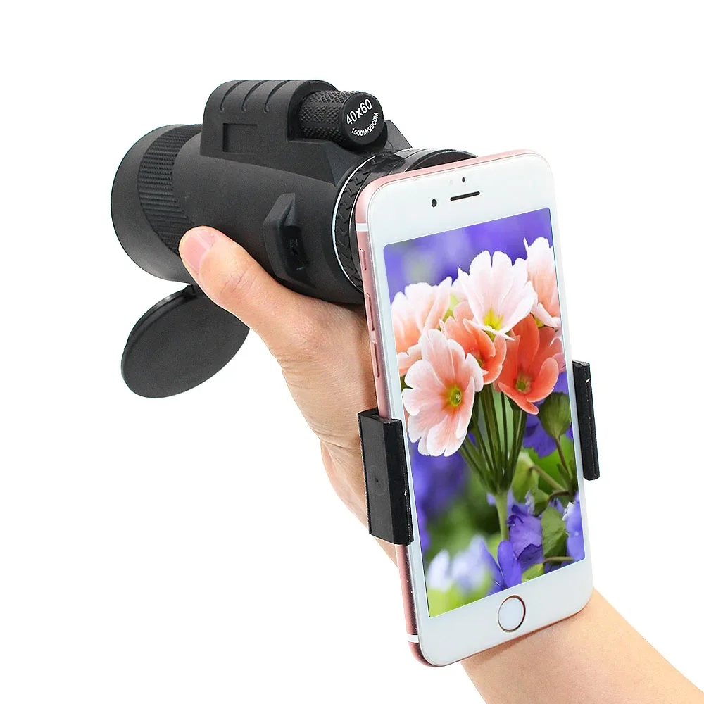 TOKOHANSUN 40X60 HD зум-объектив Монокулярный телескоп + штатив + зажим для Samsung для IPhone Xiaomi Huawei Кемпинг Путешествия Телефон Объектив
TOKOHANSUN 40X60 HD зум-объектив Монокулярный телескоп + штатив + зажим для Samsung для IPhone Xiaomi Huawei Кемпинг Путешествия Телефон Объектив