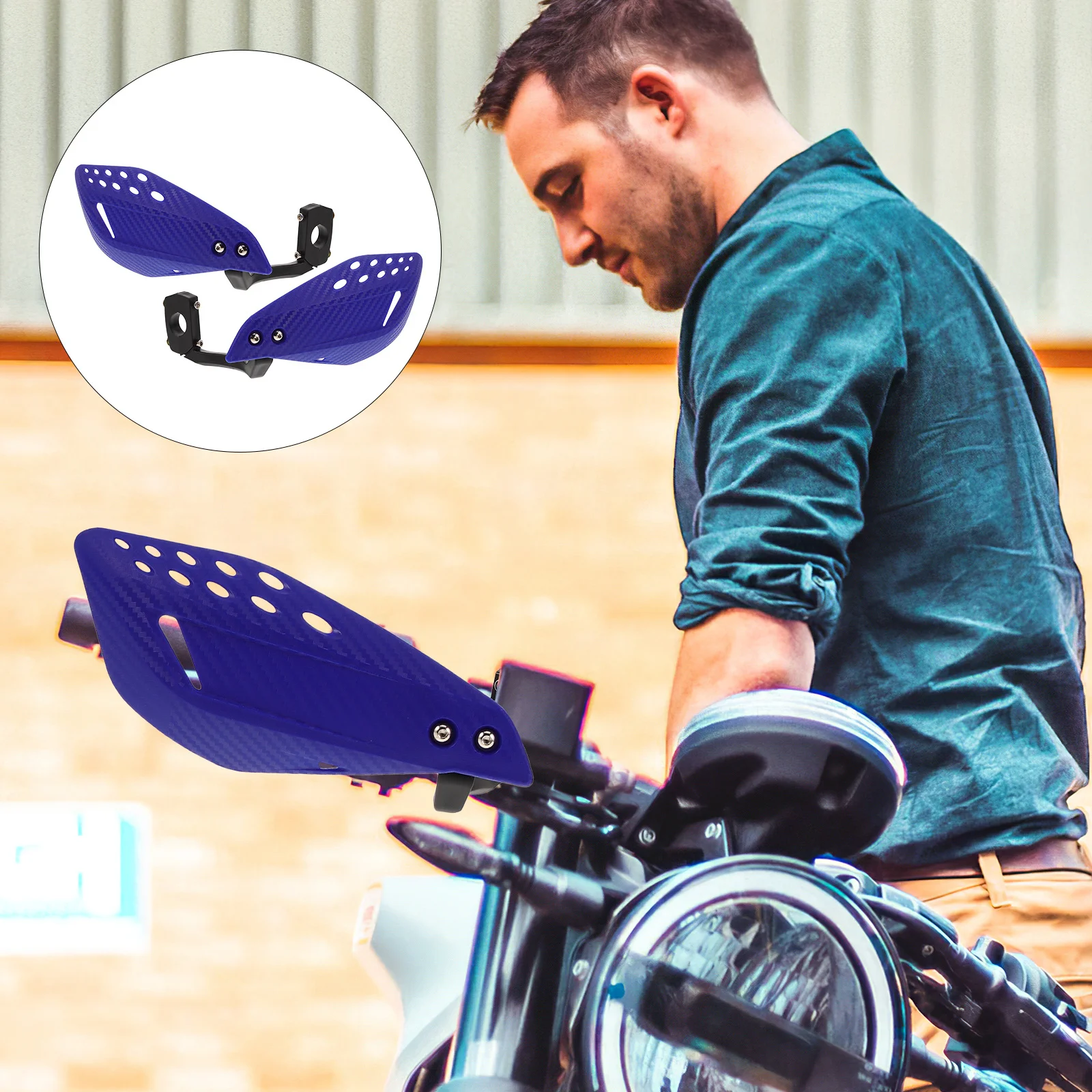 1Pair Motorcycle Handlebar Guard Hand Guards Wind Protector Replacement Dirt Bike Handguard Protector Off Road
1Pair Motorcycle Handlebar Guard Hand Guards Wind Protector Replacement Dirt Bike Handguard Protector Off Road