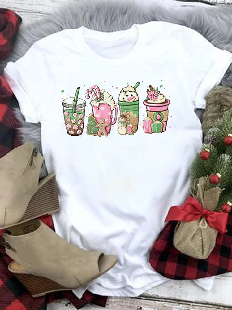 2022 Women T-shirt Fashion Print Merry Christmas Women New Year Happy Holiday Cartoon Tshirt Graphic T-shirts Top Travel Tee
2022 Women T-shirt Fashion Print Merry Christmas Women New Year Happy Holiday Cartoon Tshirt Graphic T-shirts Top Travel Tee