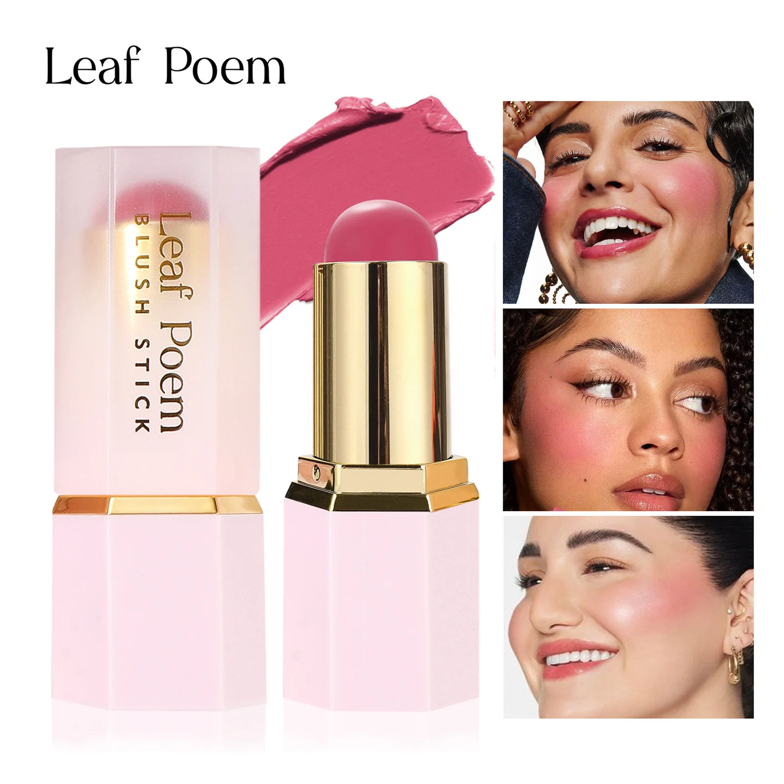 Matte Blush Stick 2 in 1 Creamy Multi Use for Cheeks and Lips Non Drying Blendable Natural Flush Lightweight Portable Makeup 
Matte Blush Stick 2 in 1 Creamy Multi Use for Cheeks and Lips Non Drying Blendable Natural Flush Lightweight Portable Makeup