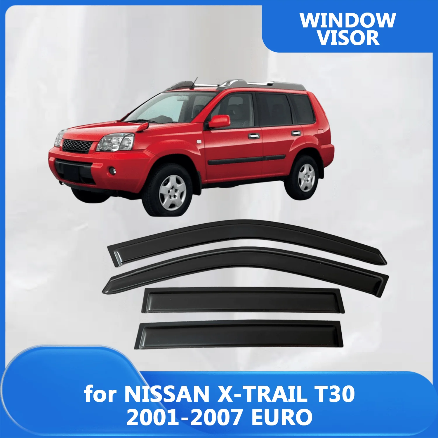 Window Visor for NISSAN X-TRAIL T30 2001 2002 2003 2004 2005 2006 2007 EURO Wind Deflectors Rain Guards Door Visor Vent Shades
Window Visor for NISSAN X-TRAIL T30 2001 2002 2003 2004 2005 2006 2007 EURO Wind Deflectors Rain Guards Door Visor Vent Shades
