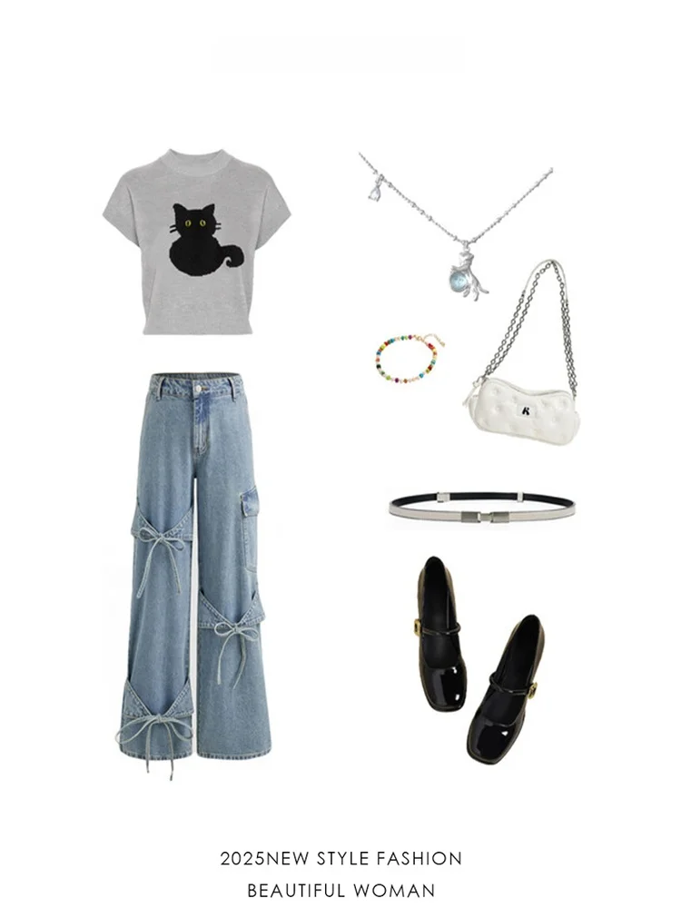 Костюм для похудения с принтом 2025: Новинка, универсальный, милый, стильный, для девушки, с юбкой А-силуэта с высокой талией или топом с круглым вырезом
Костюм для похудения с принтом 2025: Новинка, универсальный, милый, стильный, для девушки, с юбкой А-силуэта с высокой талией или топом с круглым вырезом