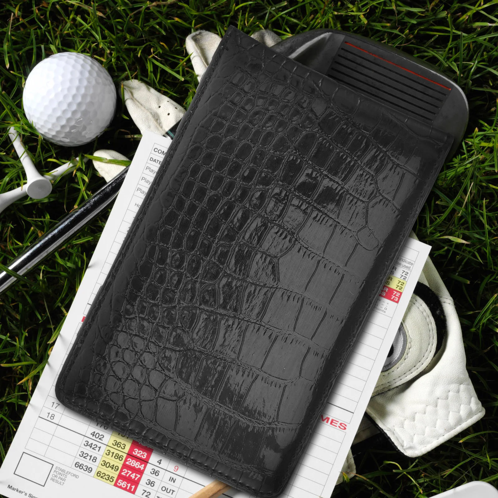 Compact Golfing Scorebook Stylish Waterproof Scratch Resistant Portable Score Recording Notebook Golf Scorecards Holder
Compact Golfing Scorebook Stylish Waterproof Scratch Resistant Portable Score Recording Notebook Golf Scorecards Holder